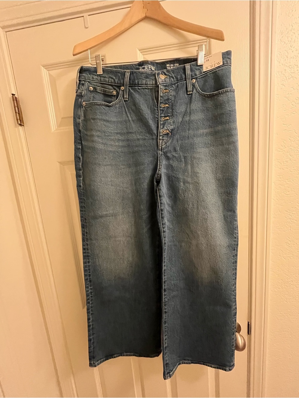 J. Crew Light Blue Wide-Leg Size 32 NWT Flare Jeans